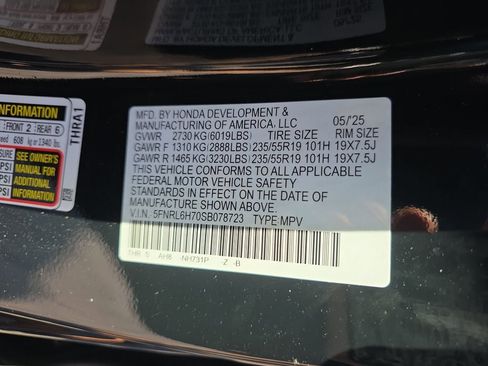 Certified 2025 Honda Odyssey Sport-L image 26