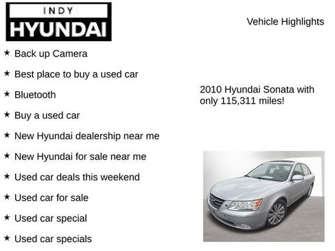Used 2010 Hyundai Sonata Limited w/ Navigation Pkg 6 image 7