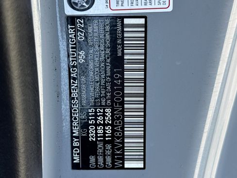 Certified 2022 Mercedes-Benz SL 55 AMG 4MATIC image 19