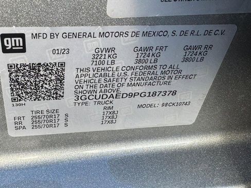 Used 2023 Chevrolet Silverado 1500 W/T w/ WT Safety Package image 23