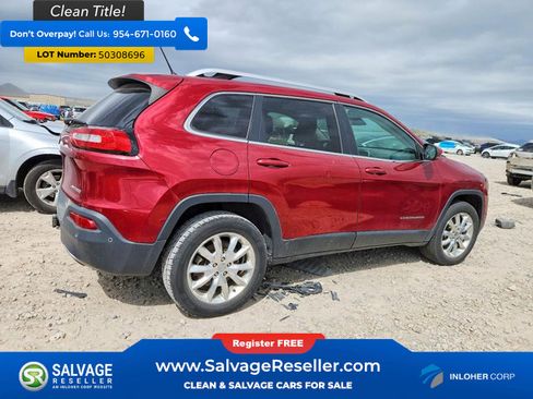 Used 2014 Jeep Cherokee Limited w/ Technology Group AWD/4WD image 4