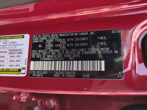 New 2026 Lexus RX 350 FWD image 17