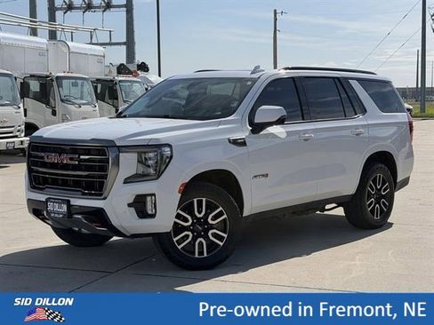 Certified 2021 GMC Yukon AT4 w/ Rear Media and Nav Package AWD/4WD image 1