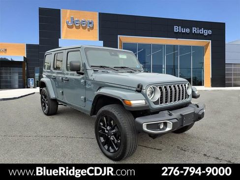 Used 2025 Jeep Wrangler Sahara 4xe w/ Safety Group image 1