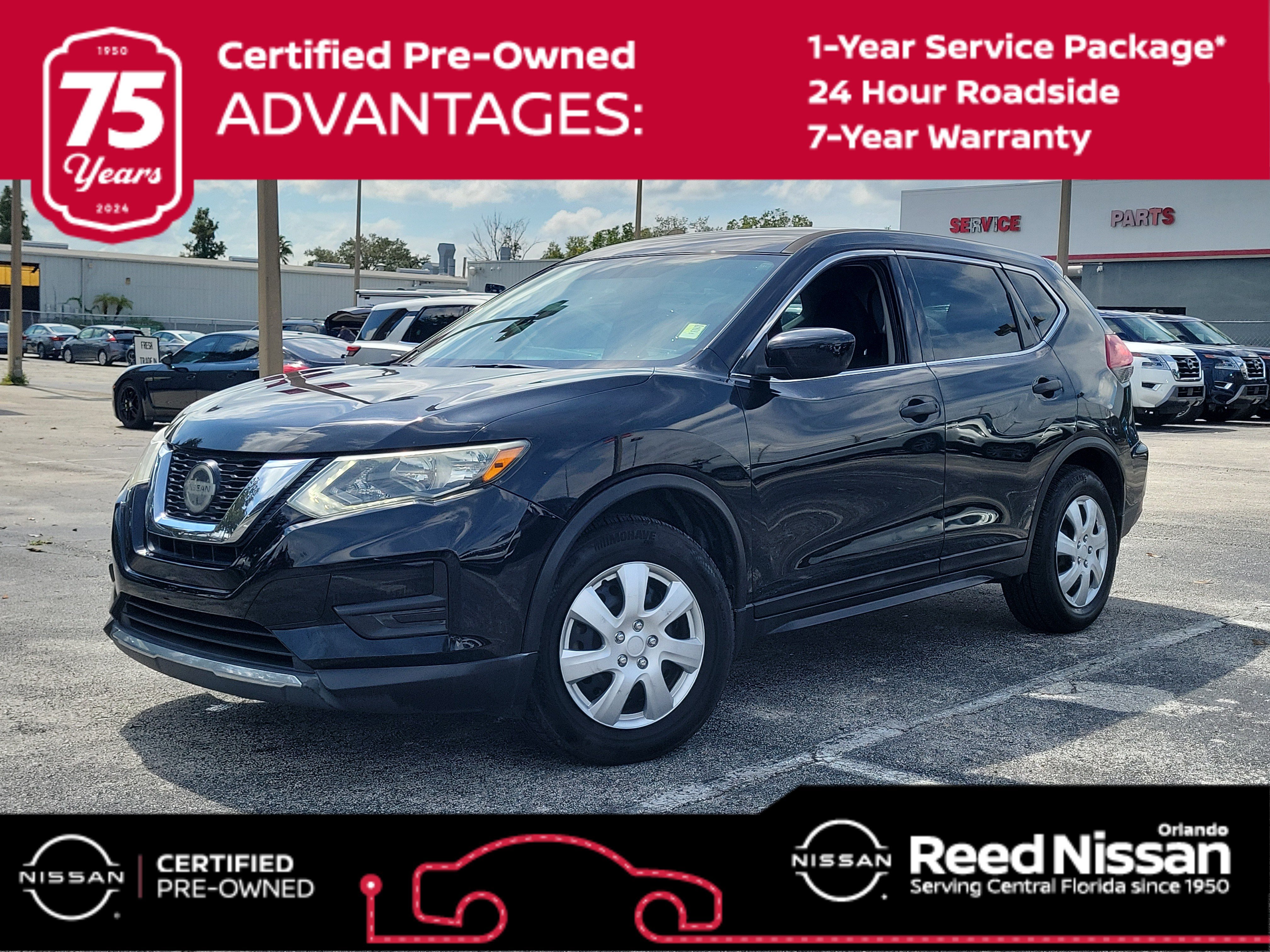 Certified 2018 Nissan Rogue S FWD image 1