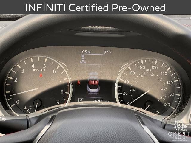 Certified 2023 INFINITI Q50 Red Sport 400 w/ Black Opal Edition RWD image 17