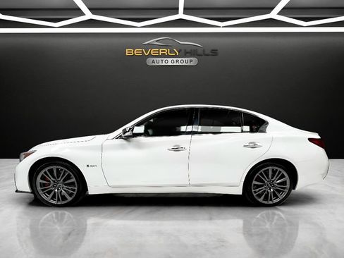 Used 2018 INFINITI Q50 Red Sport 400 image 2