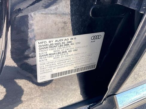 Used 2016 Audi Q5 2.0T Premium Plus w/ Technology Package AWD/4WD image 16