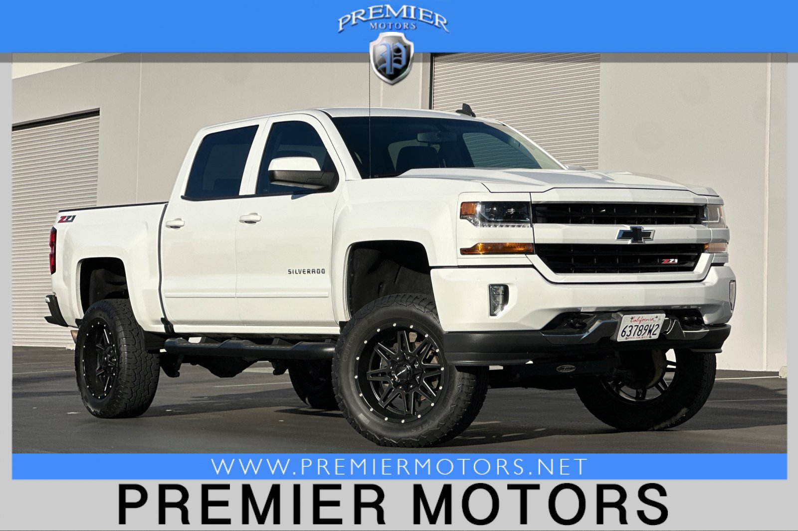 Used 2017 Chevrolet Silverado 1500 LT w/ LPO, Black Pack AWD/4WD image 1