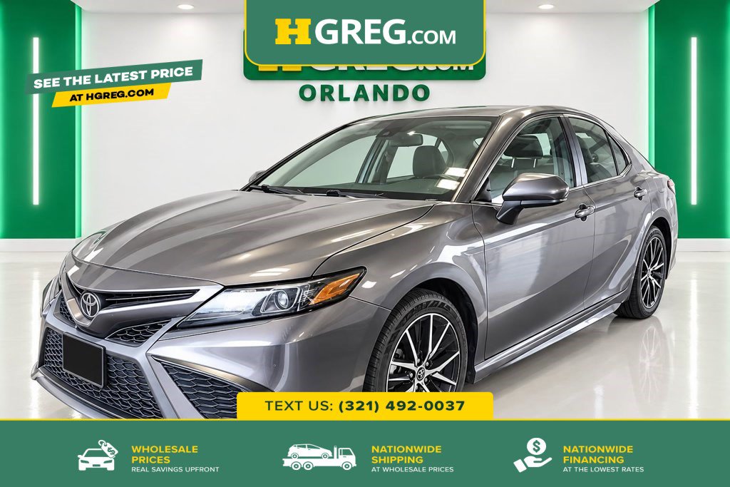 Used 2021 Toyota Camry SE FWD image 1