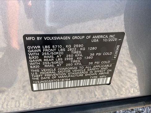 Used 2026 Volkswagen Atlas SE FWD image 37