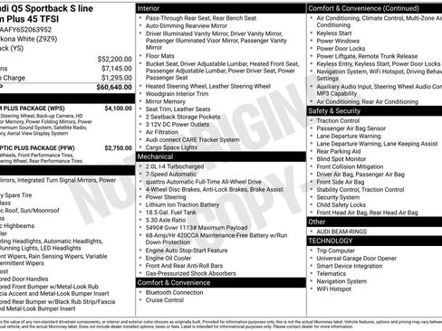 Certified 2025 Audi Q5 2.0T Premium Plus w/ Premium Plus Package AWD/4WD image 33