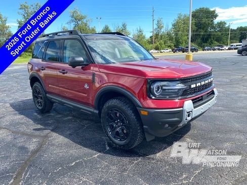 New 2026 Ford Bronco Sport Outer Banks w/ Sasquatch Outer Banks Package AWD/4WD image 12