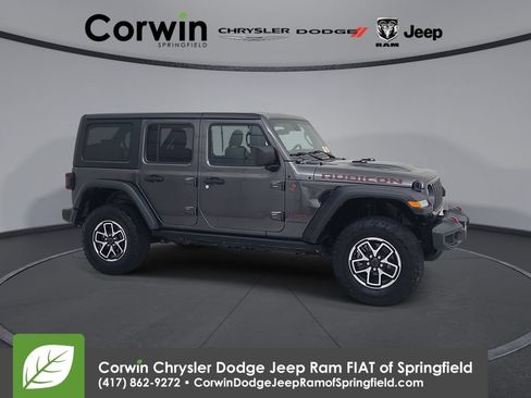 Certified 2025 Jeep Wrangler Unlimited Rubicon AWD/4WD image 1