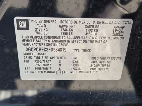 Used 2015 Chevrolet Silverado 1500 LT w/ All Star Edition RWD image 24