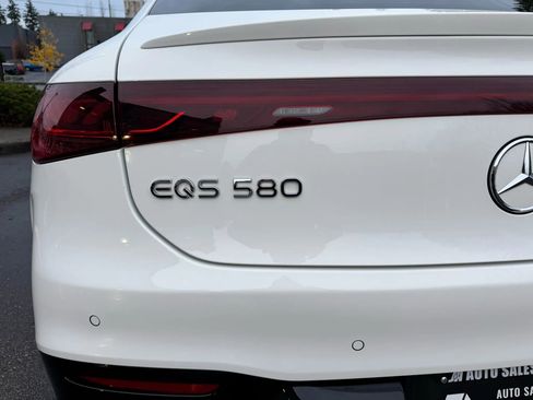 Used 2022 Mercedes-Benz EQS 580 4MATIC Sedan w/ AMG Line Interior image 17