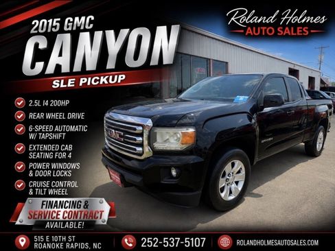 Used 2015 GMC Canyon SLE w/ SLE Convenience Package RWD image 1