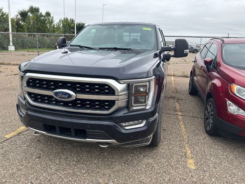 Used 2021 Ford F150 Platinum w/ Equipment Group 701A High AWD/4WD image 3
