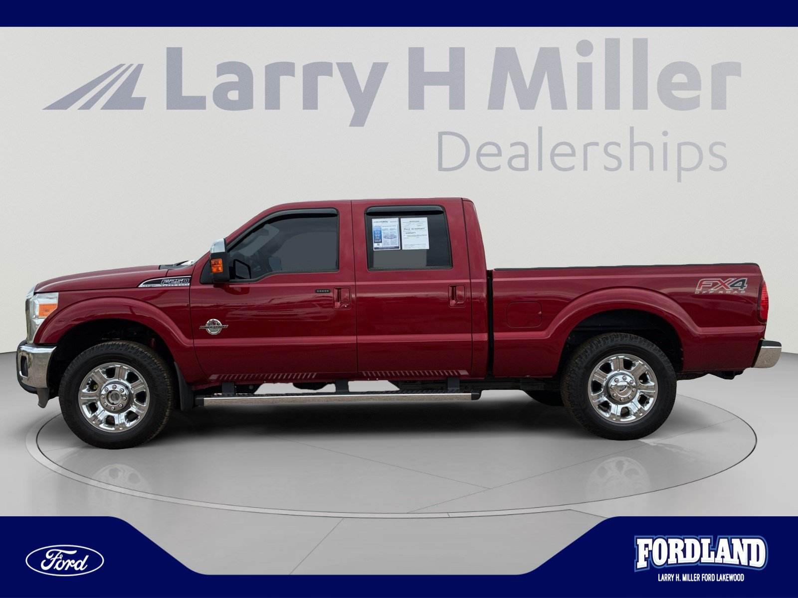 Used 2016 Ford F250 Lariat w/ Chrome Package AWD/4WD image 2