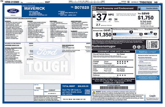Used 2026 Ford Maverick XLT w/ Equipment Group 301A AWD/4WD image 28