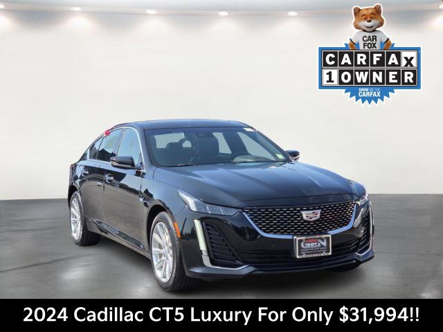 Used 2024 Cadillac CT5 Luxury w/ Sun And Sound Package AWD/4WD image 1