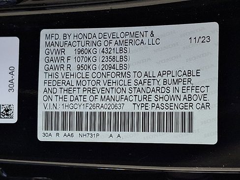 Used 2024 Honda Accord LX image 26