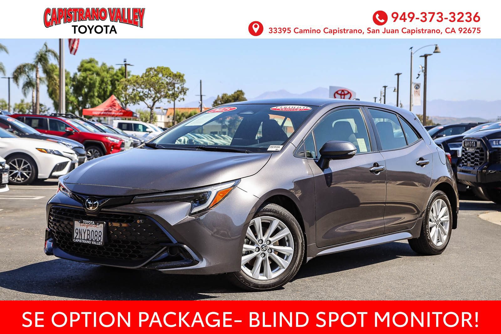 Certified 2025 Toyota Corolla SE w/ SE Package FWD image 1