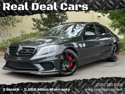 Used 2017 Mercedes-Benz S 63 AMG 4MATIC Sedan image 1