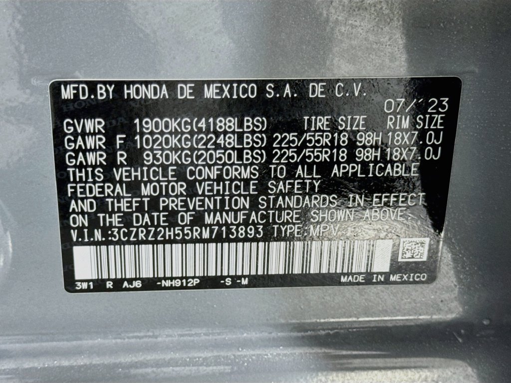 Used 2024 Honda HR-V Sport image 38