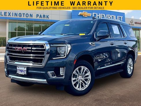 Used 2021 GMC Yukon SLT w/ SLT Premium Package AWD/4WD image 12