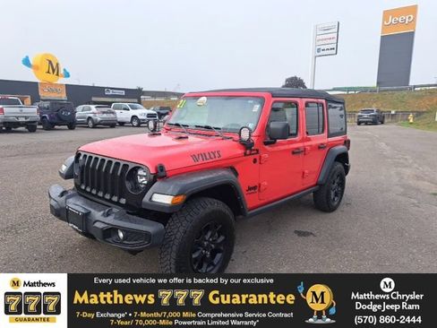 Used 2021 Jeep Wrangler Unlimited Sport AWD/4WD image 1