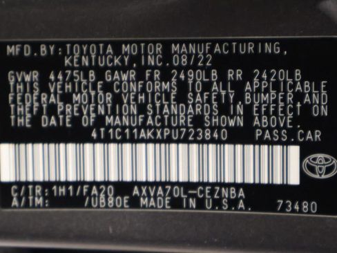 Used 2023 Toyota Camry LE image 17