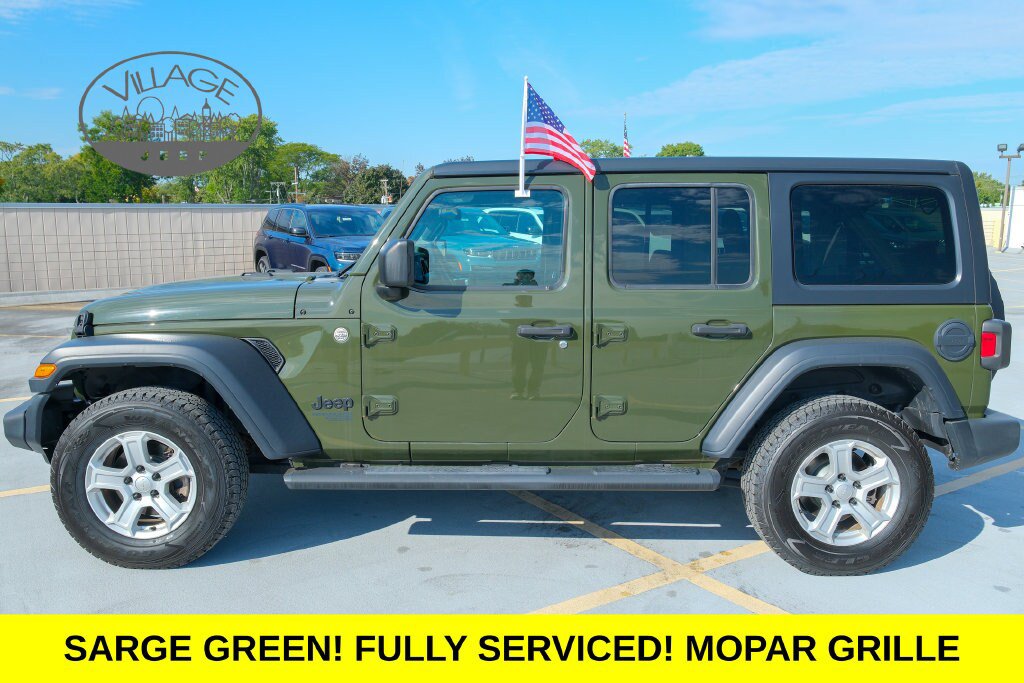 Used 2021 Jeep Wrangler Unlimited Sport AWD/4WD image 9