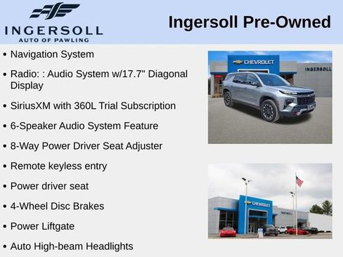 Used 2026 Chevrolet Traverse Z71 AWD/4WD image 3