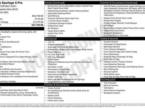 Used 2024 Kia Sportage X-Pro image 33
