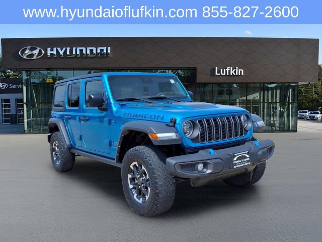 Used 2024 Jeep Wrangler Unlimited Rubicon 4xe w/ Technology Group AWD/4WD image 1