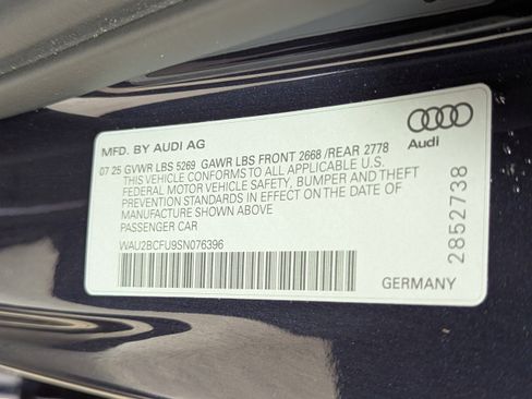 Certified 2025 Audi A5 2.0T Premium Plus w/ Premium Plus image 27