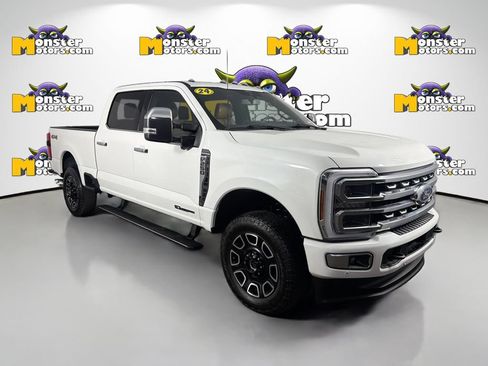 Used 2024 Ford F250 Platinum w/ Snow Plow Prep Package AWD/4WD image 3