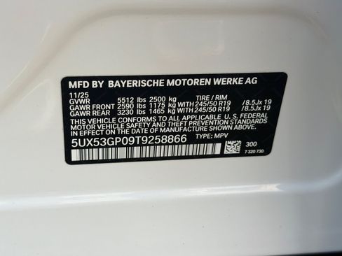 Used 2026 BMW X3 xDrive30i w/ Convenience Package AWD/4WD image 41