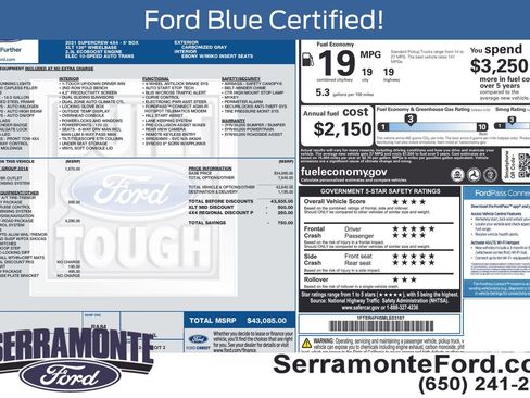 Used 2021 Ford Ranger XLT w/ Tremor Off-Road Package AWD/4WD image 17