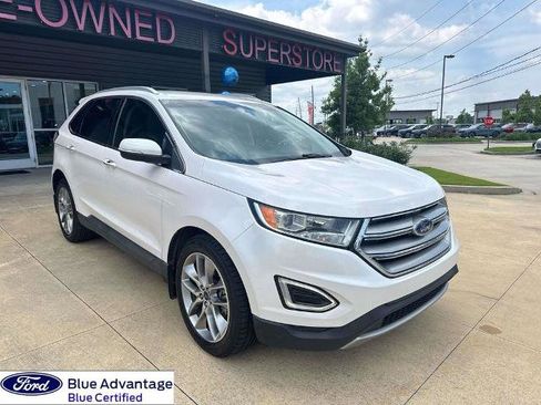 Certified 2018 Ford Edge Titanium w/ Technology Package FWD image 1