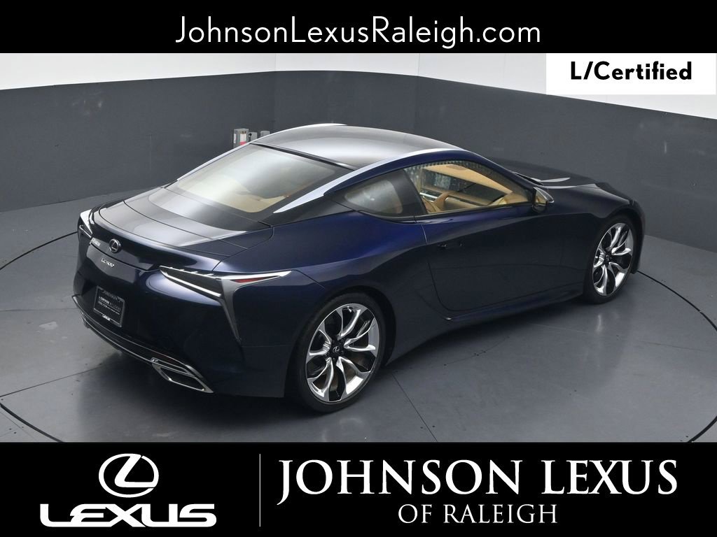 Certified 2021 Lexus LC 500 Coupe w/ Performance Package RWD image 25