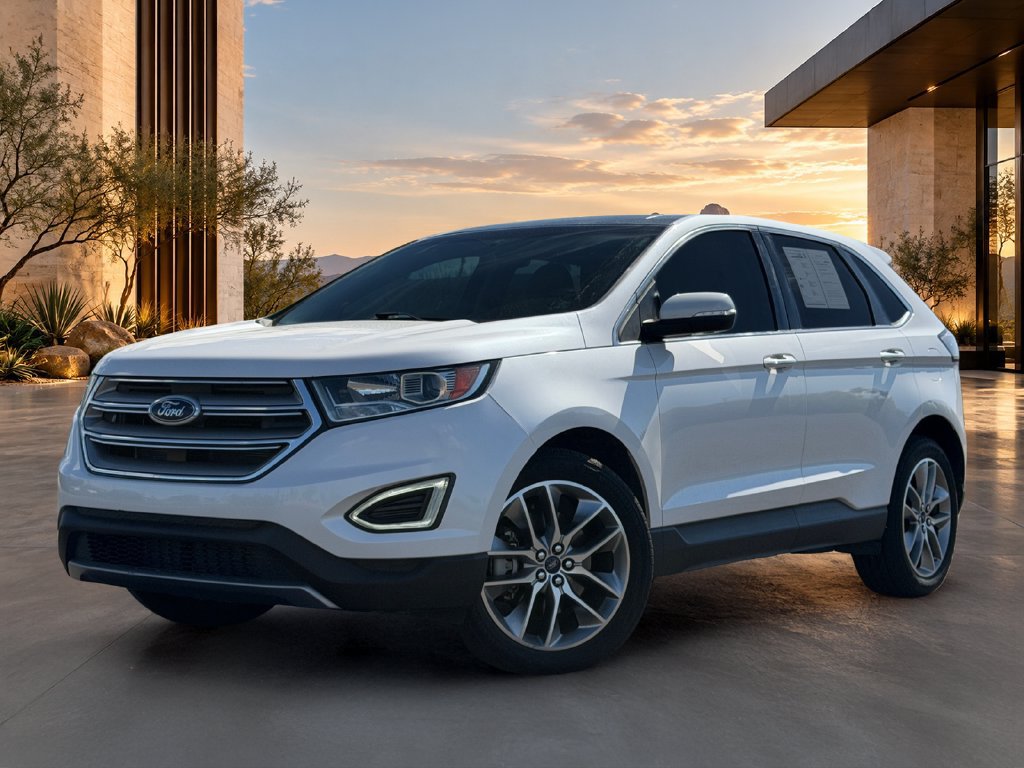 Used 2018 Ford Edge Titanium w/ Equipment Group 301A FWD image 2