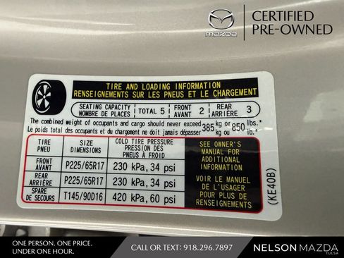 Certified 2025 MAZDA CX-5 AWD 2.5 S w/ Preferred Package image 54