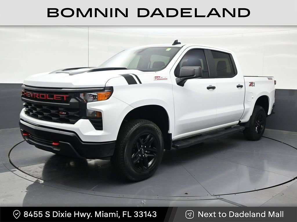 Used 2025 Chevrolet Silverado 1500 Custom Trail Boss AWD/4WD image 1