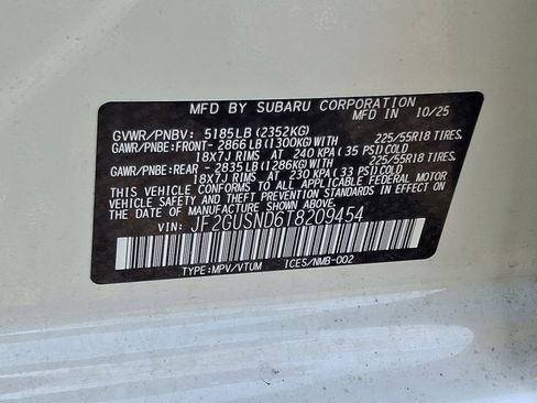 New 2026 Subaru Crosstrek 2.5i Limited AWD/4WD image 12