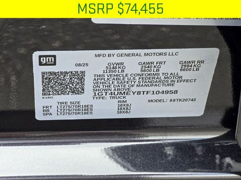 New 2026 GMC Sierra 2500 SLE w/ SLE Value Package; image 46