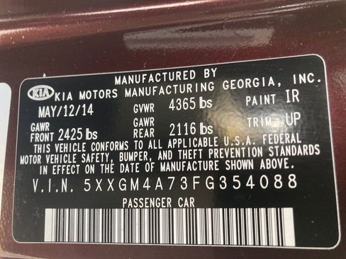 Used 2015 Kia Optima LX image 34