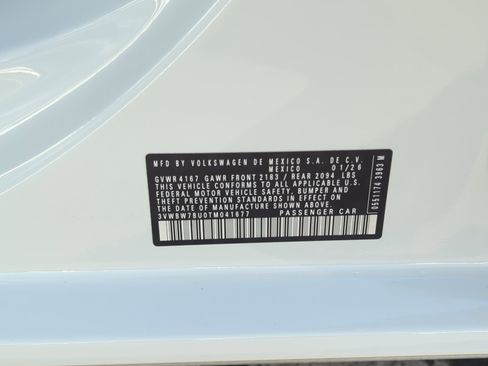 New 2026 Volkswagen Jetta Sport FWD image 24