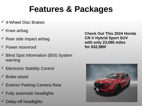 Used 2024 Honda CR-V Sport image 16